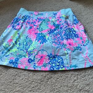 Lilly Pulitzer skirt with shorts size Small